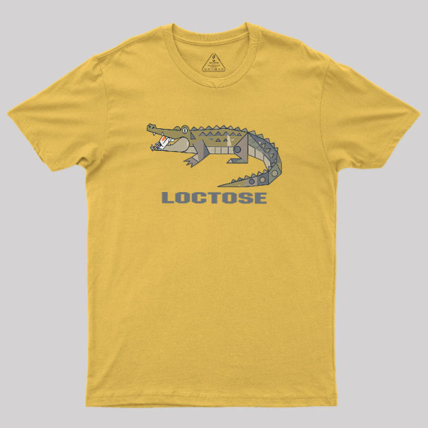 Loctose Gator Geek T-Shirt