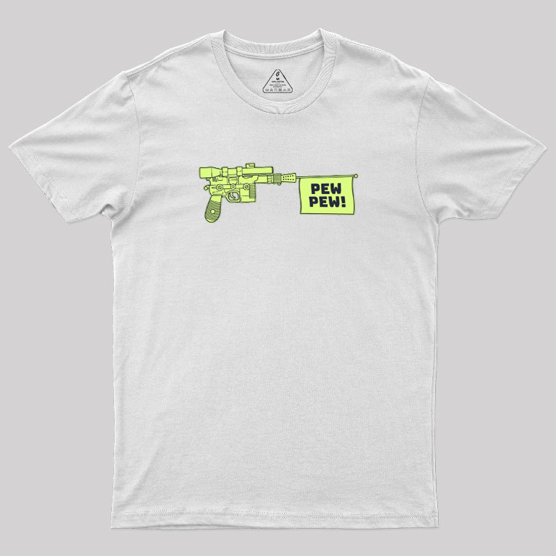 Laser Gun Pew Pew Geek T-Shirt