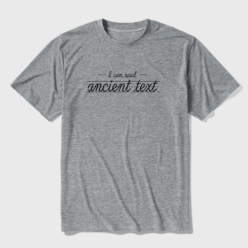 Ancient Text Ultra Soft Heather Tee
