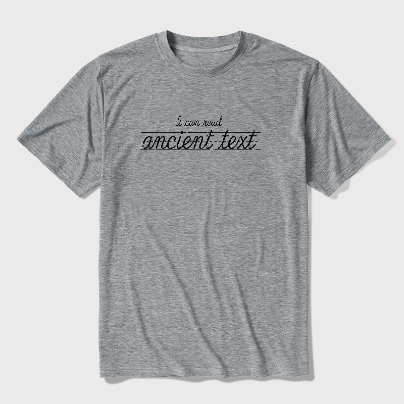 Ancient Text Ultra Soft Heather Tee