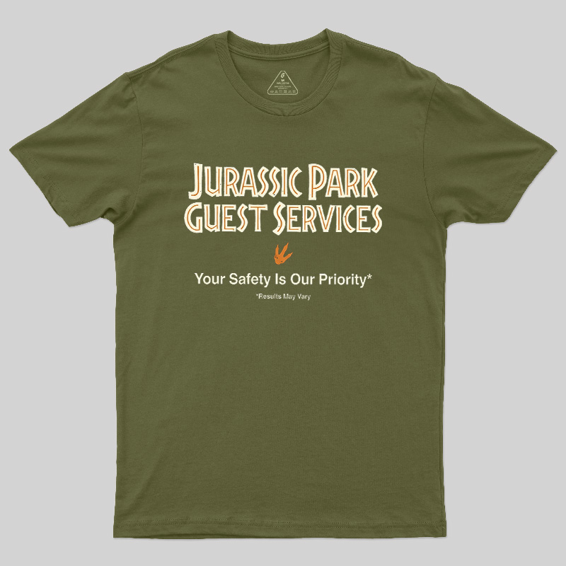 Ancient Reptile Park Guest Service Geek T-Shirt
