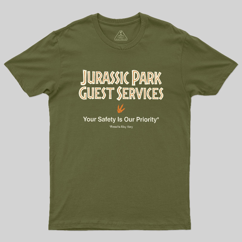 Ancient Reptile Park Guest Service Geek T-Shirt