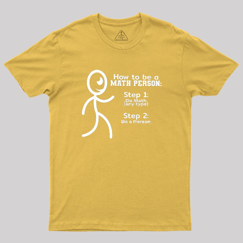 Math People Geek T-Shirt
