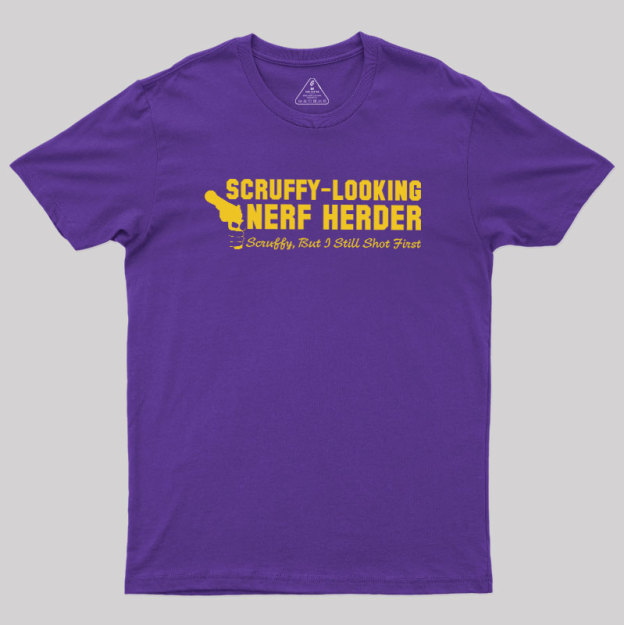 Scruffy Rebel Geek T-Shirt