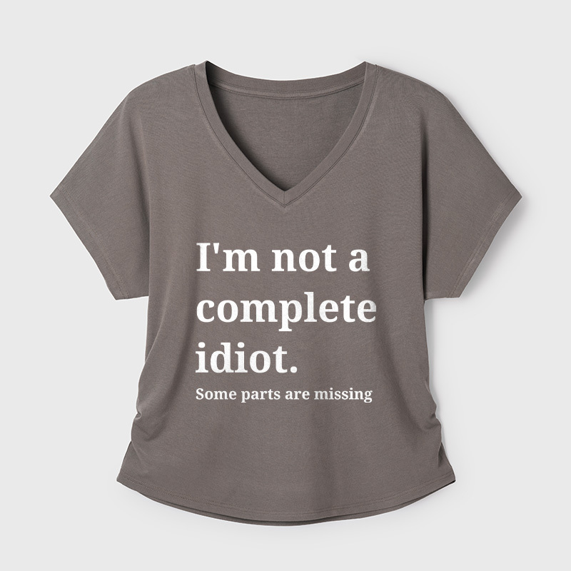 Geeksoutfit I'm Thinking Loading Women's V-Neck T-shirt for Sale