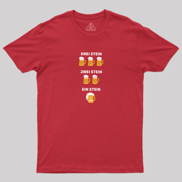 Ein Stein Geek T-Shirt
