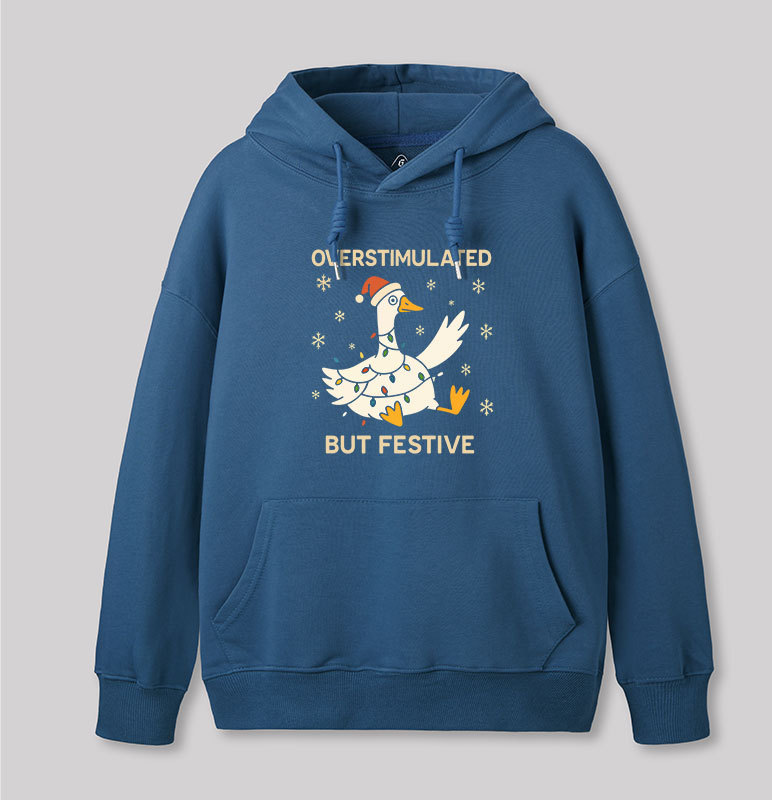OVERSTIMULATED Geek Hoodie