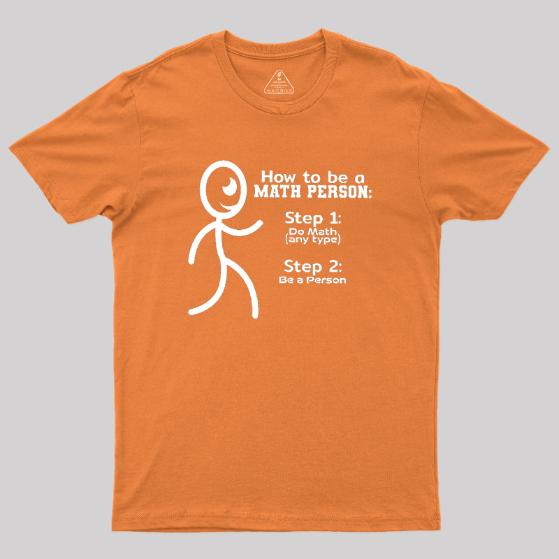 Math People Geek T-Shirt