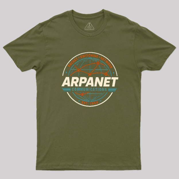 Aged Communications Emblem Geek T-Shirt