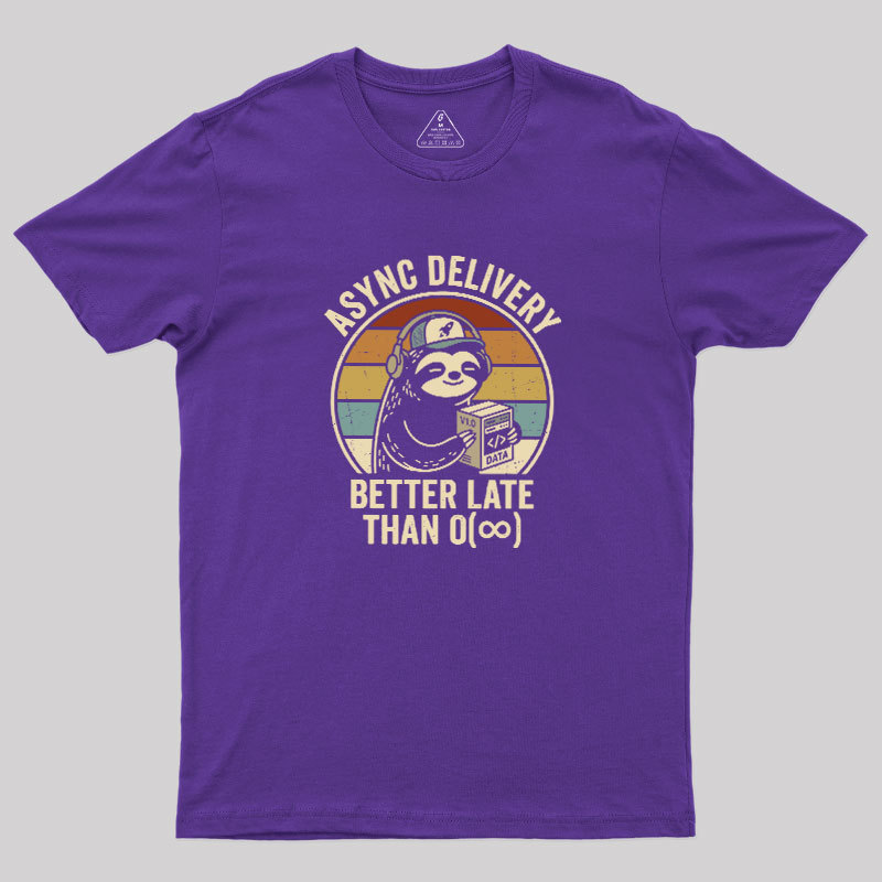 Better Late Than O(∞) Geek T-Shirt