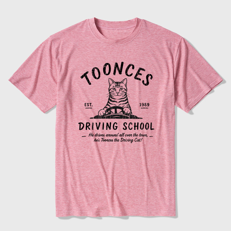 Toonces Driving School Ultra Soft Heather Tee
