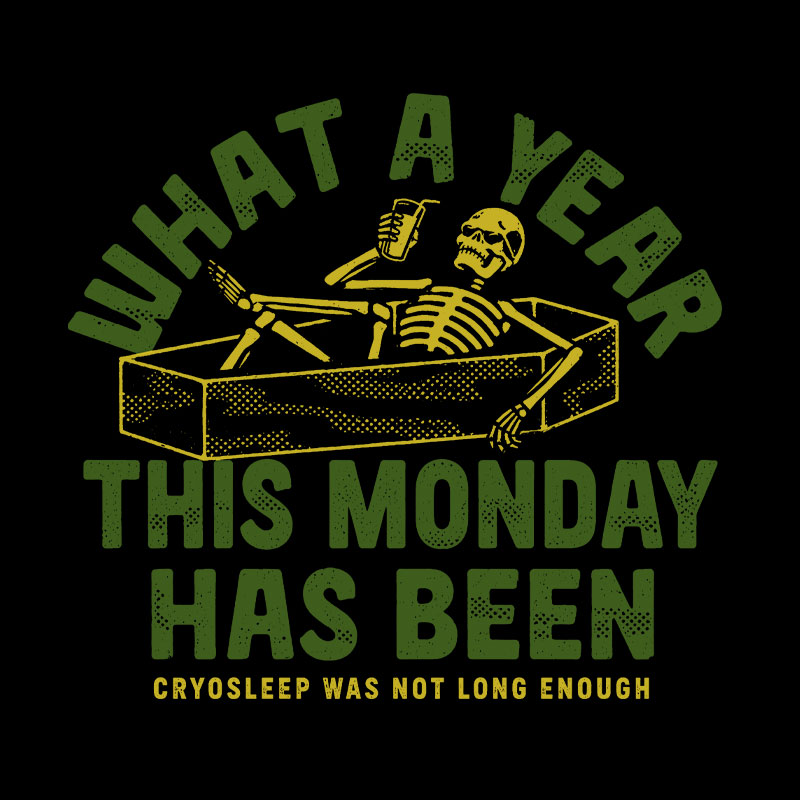 What A Year This Monday Has Been Geek T-Shirt