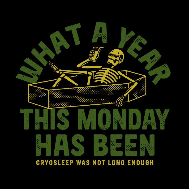 What A Year This Monday Has Been Geek T-Shirt