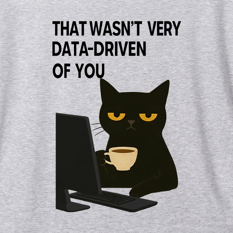 That Wasn't Very Data Driven Of You Geek Dolman Sleeve V-Neck Shirt