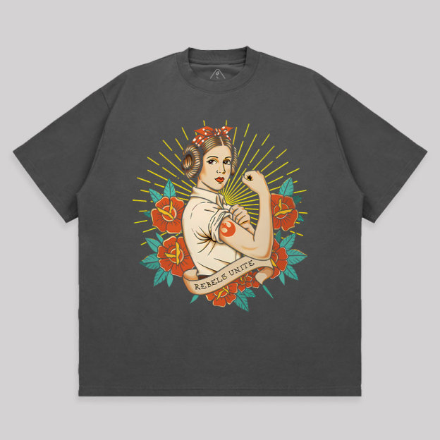 Rebels Unite Unisex Oversized T-shirt