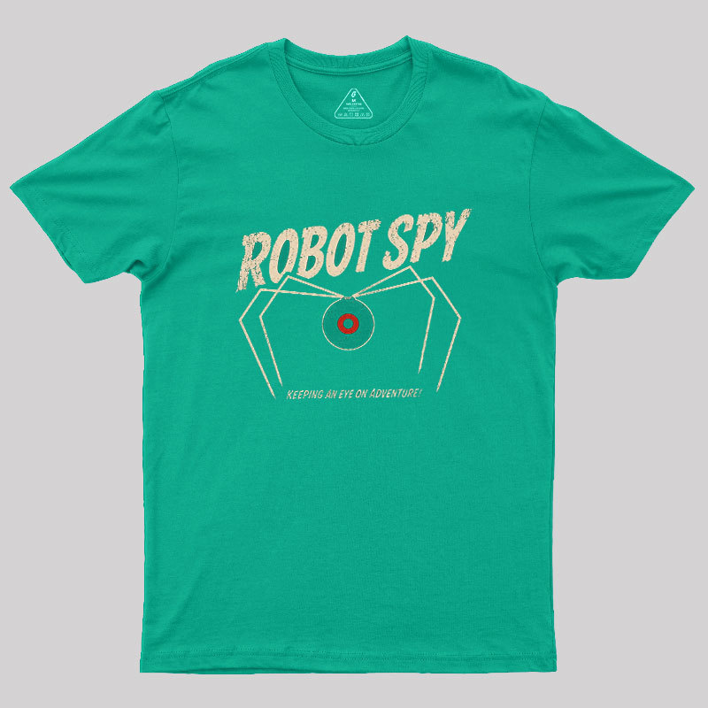 Robot Spy Geek T-Shirt