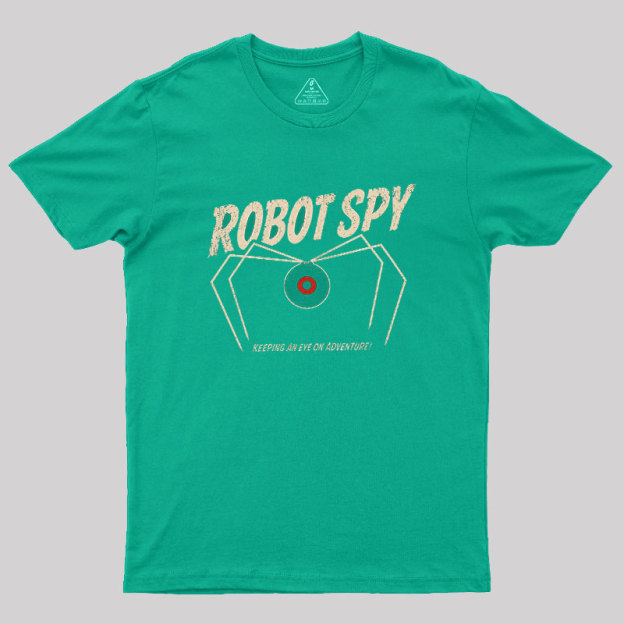 Robot Spy Geek T-Shirt