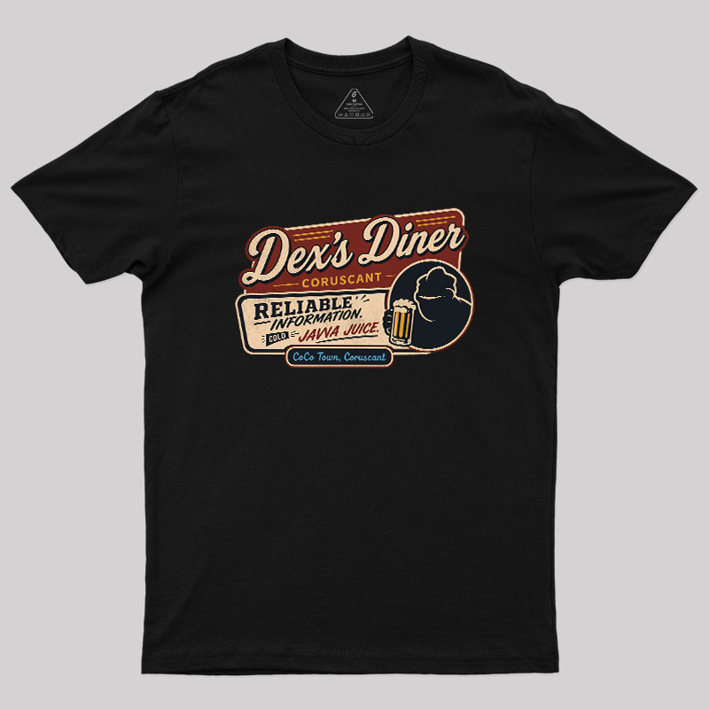 The Four-Armed Chef's Galactic Diner Geek T-Shirt