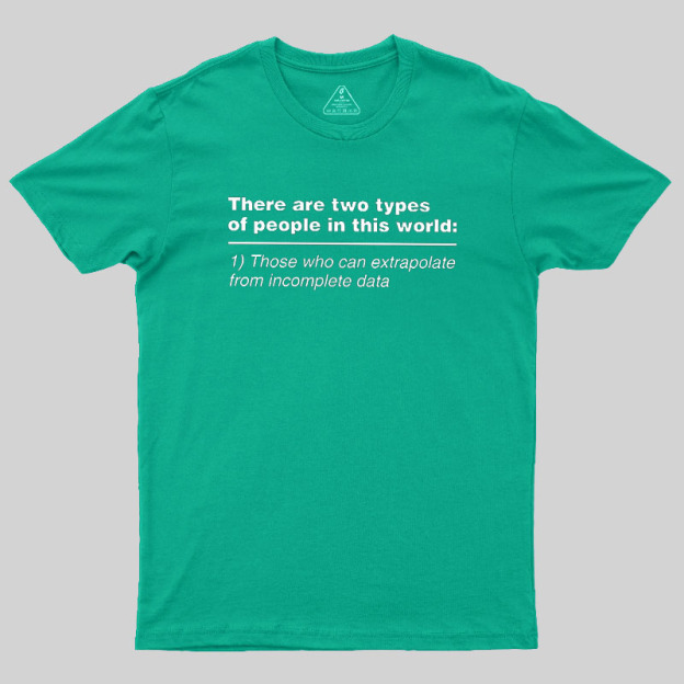 Data Inference Geek T-Shirt