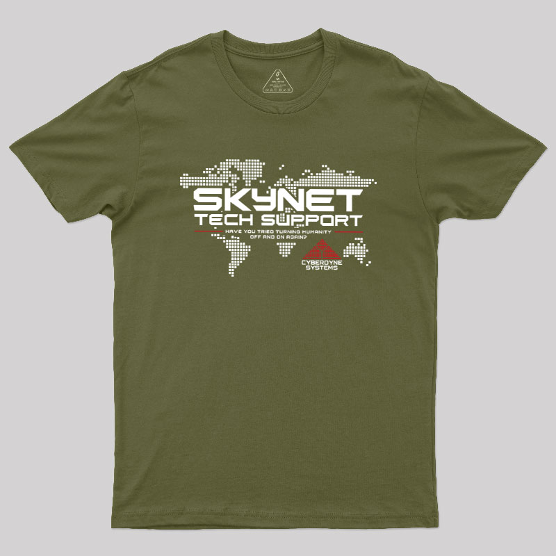 Skynet Tech Support Geek T-Shirt