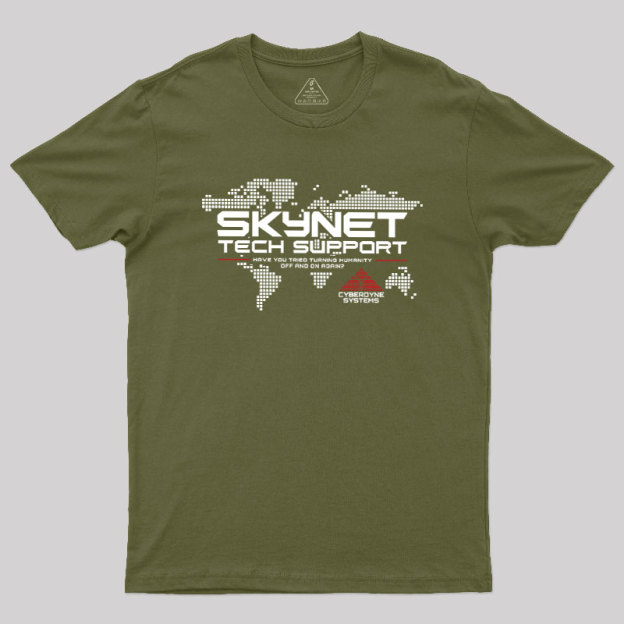 Skynet Tech Support Geek T-Shirt