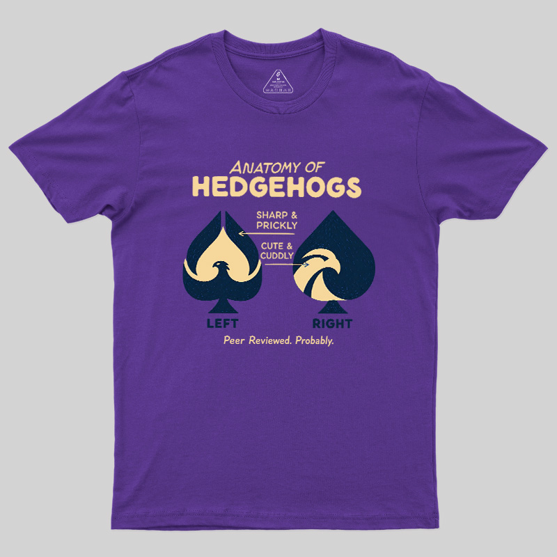 Anatomy Of A Hedgehog Geek T-Shirt