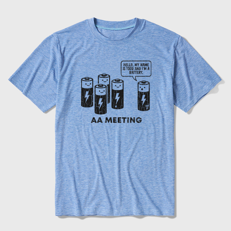 AA Meeting Ultra Soft Heather Tee
