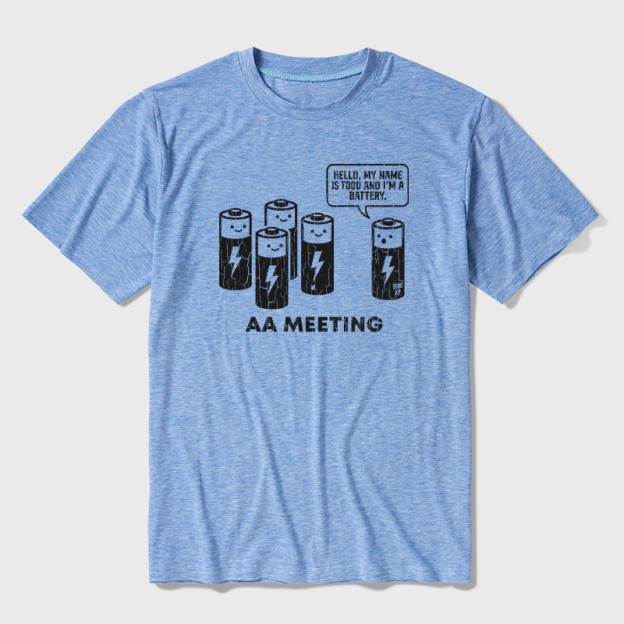 AA Meeting Ultra Soft Heather Tee