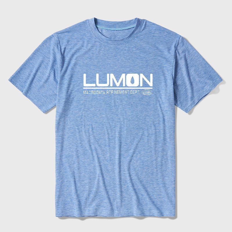 Lumon Macrodata Refinement Dept Ultra Soft Heather Tee