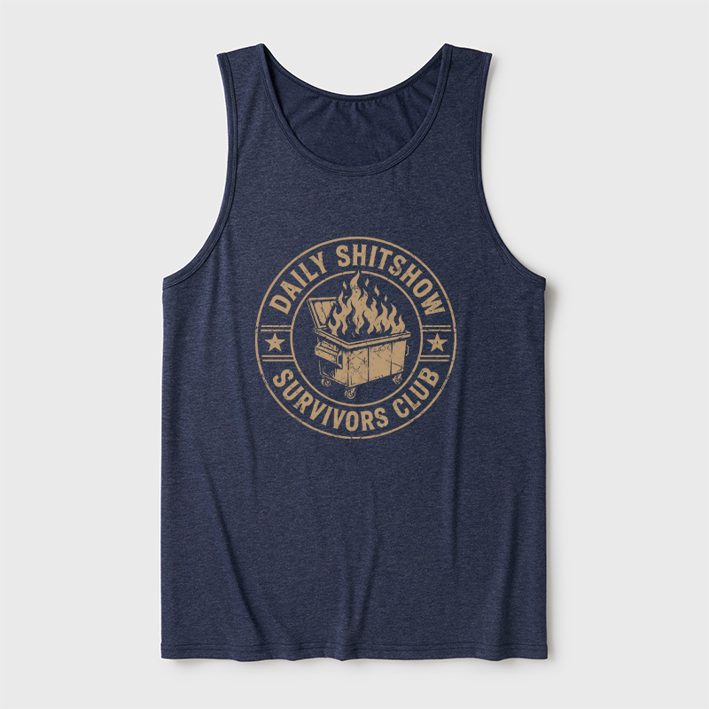 Daily Shitshow Ultra Soft Heather Tank