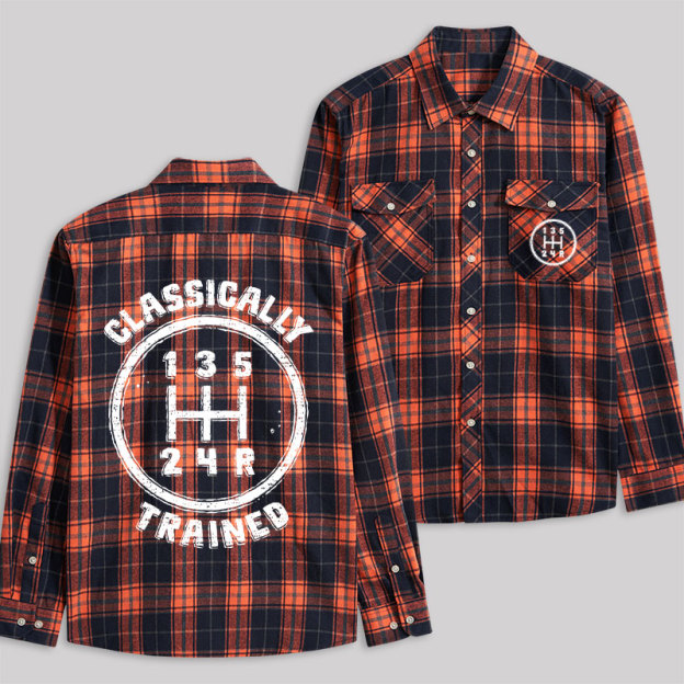 Classically Trained Plaid Flannel Shirt