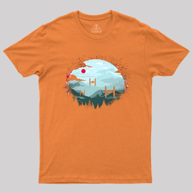 Tie Fighters At Dawn Geek T-Shirt