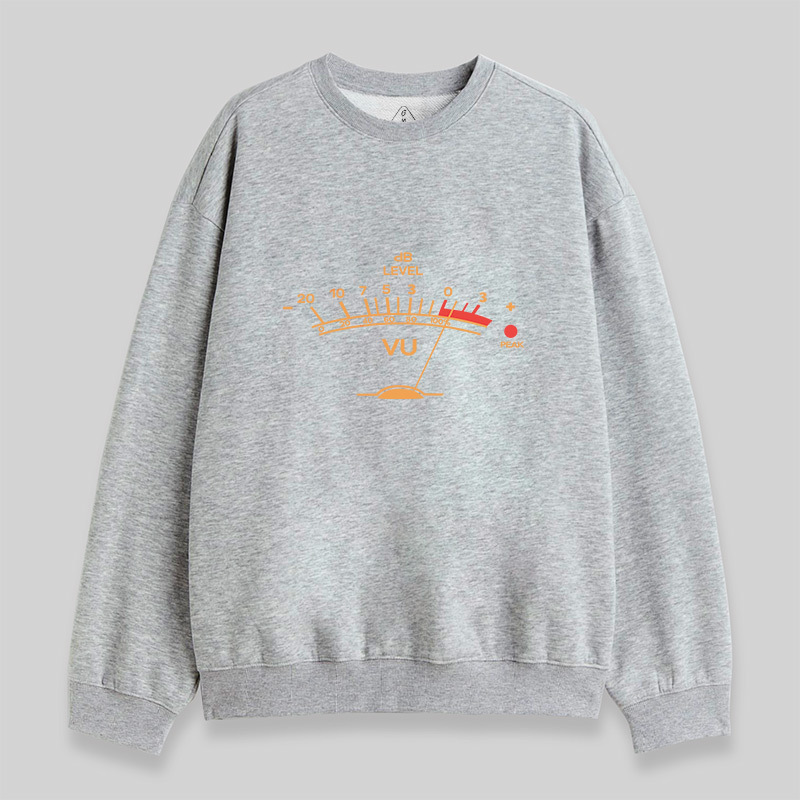 Volume VU Meter Sweatshirt