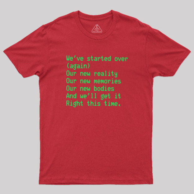 Reboot Reality Geek T-Shirt