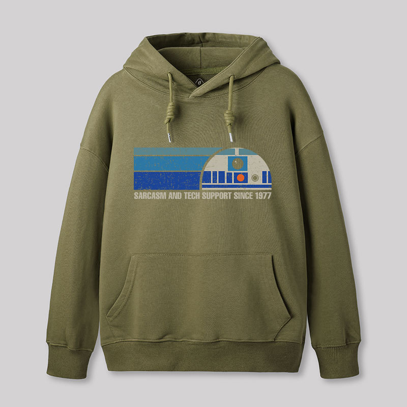 Providing Sarcasm and Tech Support Since 1977 Geek Hoodie