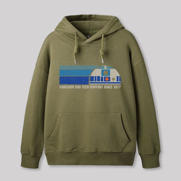 Providing Sarcasm and Tech Support Since 1977 Geek Hoodie