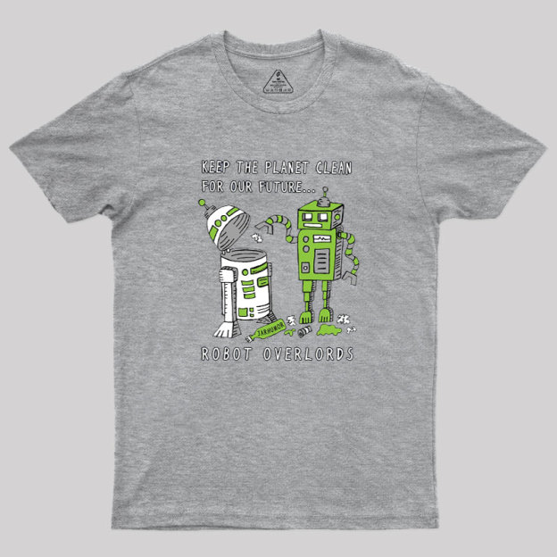 Robot Earth Geek T-Shirt