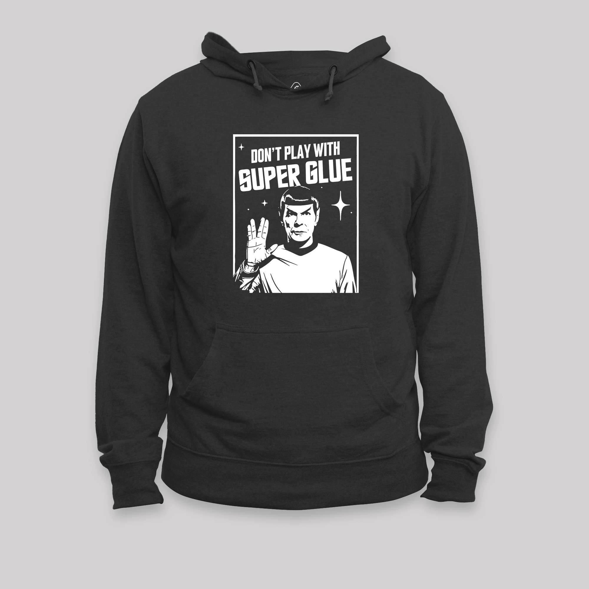 Don't Play With Superglue Geek Hoodie