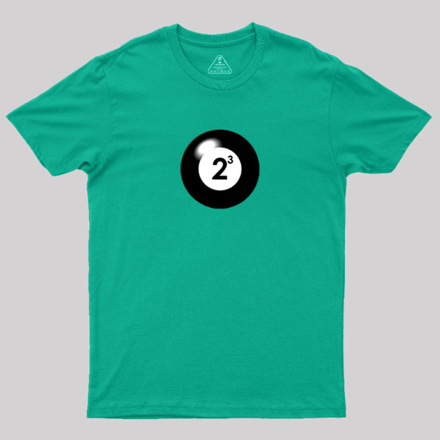 Funny Math 8 Ball Geek T-Shirt