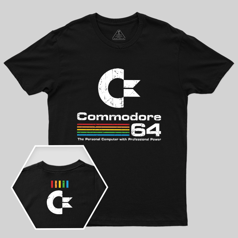 Commodore 64 Vintage Geek T-Shirt