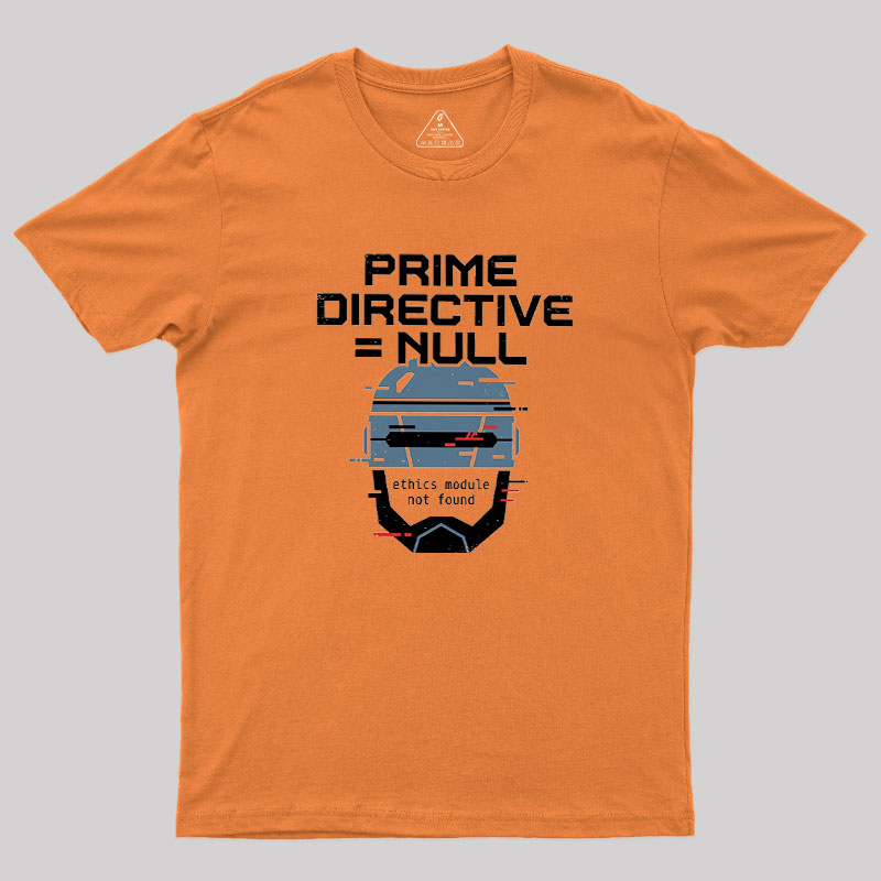 Prime Directive Null Geek T-Shirt