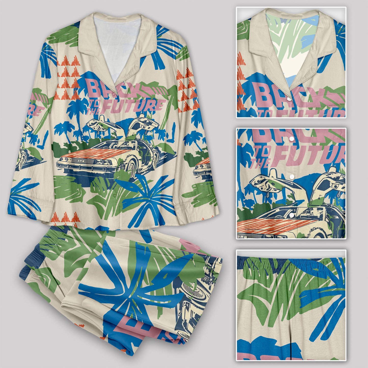 Back To The Future Pajama Sets