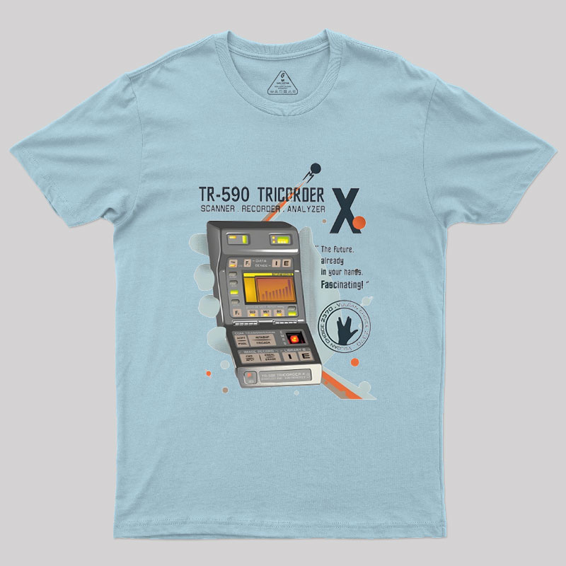 TR-590 Tricorder Geek T-Shirt
