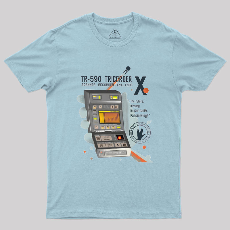 TR-590 Tricorder Geek T-Shirt