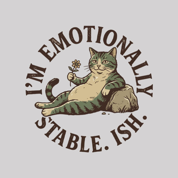 Stable-ish?Feline?Mood Geek T-Shirt