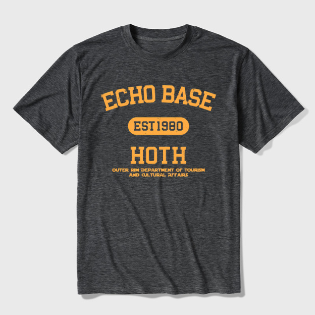 Ice Frontier Station Retro Cold World Travel Ultra Soft Heather Tee