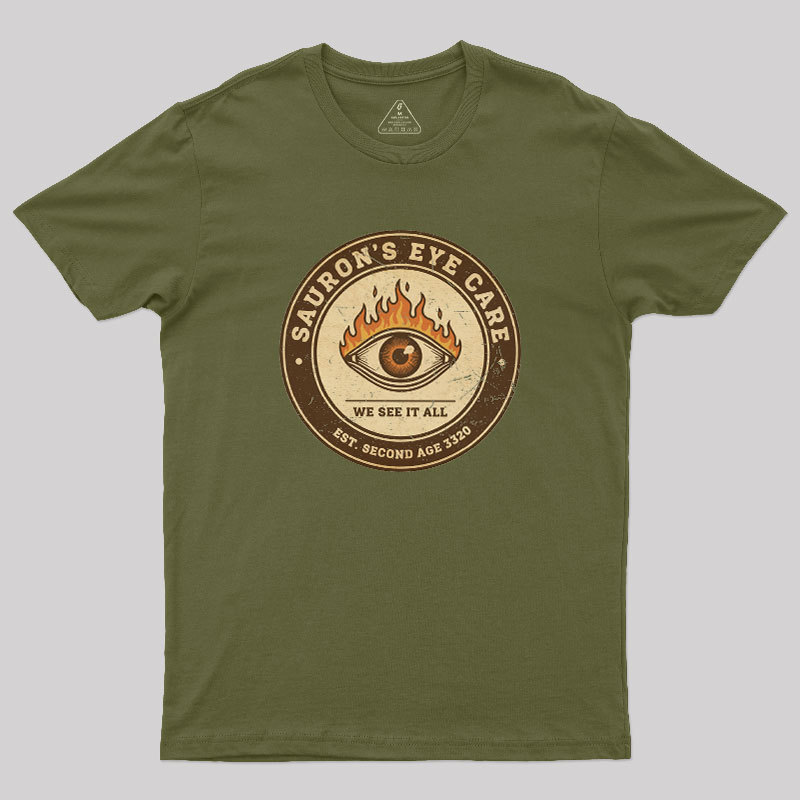 Sauron��s Eye Care Geek T-Shirt