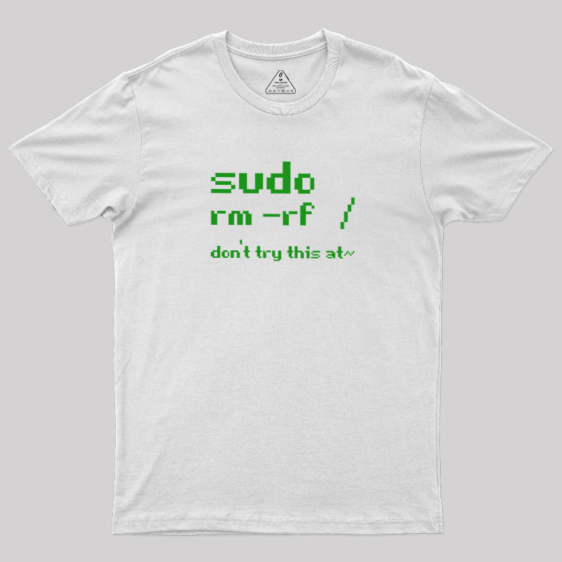 Dangerous Command Geek T-Shirt