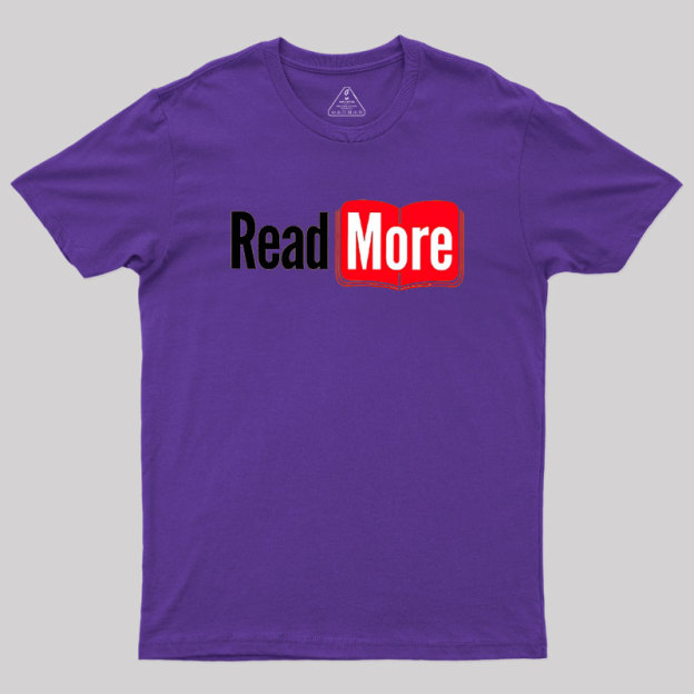 Readtube Geek T-Shirt