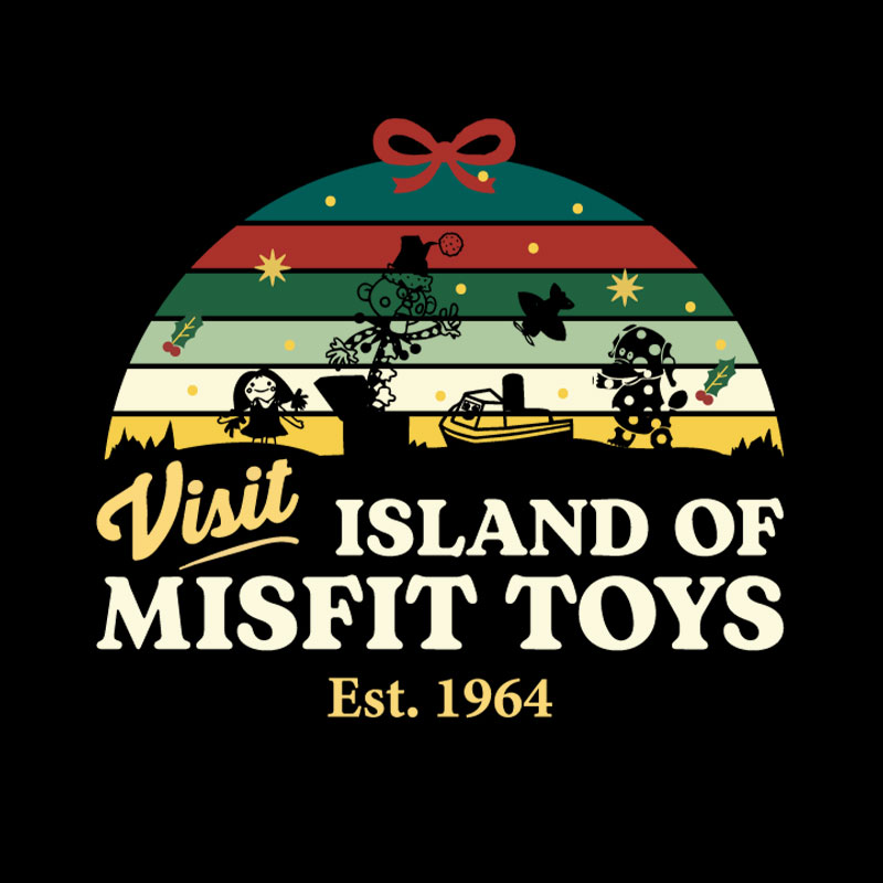 Visit Island of Misfit Toys Geek T-Shirt